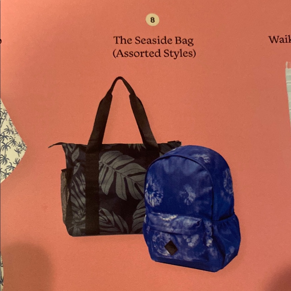 Reef Black Tote Bag